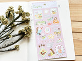"Easy Day" Sheet of Stickers / Plants