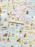 "Easy Day" Sheet of Stickers / Coffee