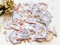 "Little & Dear" Flake Stickers / Home