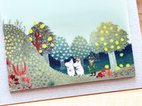 Moomin Glassine Paper Sticky Notes