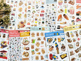 Tracing Paper Sheet of Stickers - Snack Shiba Inu