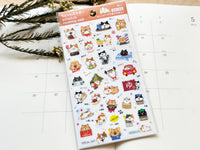 Schedule Sheet of Stickers - Cat
