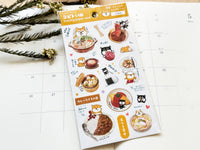 Tracing Paper Sheet of Stickers - Shiba Inu