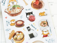 Tracing Paper Sheet of Stickers - Shiba Inu