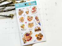 Tracing Paper Sheet of Stickers - Quokka