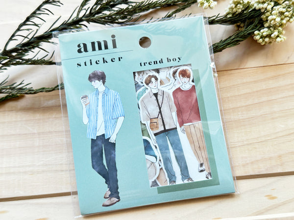 "Amie" Flake Stickers / Seal bits - Trend Boys