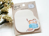Tocorocomugi Die-cut Sticky Notes (M)