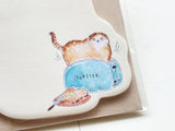 Tocorocomugi Die-cut Sticky Notes (M)