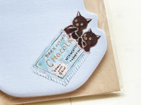 Tocorocomugi Die-cut Sticky Notes (M)