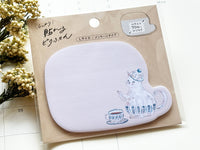 Tocorocomugi Die-cut Sticky Notes (L)