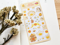 Furukawa x Lipton Sheet of Stickers / Honey Tea