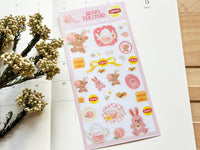 Furukawa x Lipton Sheet of Stickers / Peach Tea