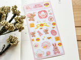 Furukawa x Lipton Sheet of Stickers / Peach Tea