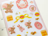 Furukawa x Lipton Sheet of Stickers / Peach Tea