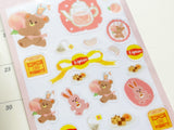 Furukawa x Lipton Sheet of Stickers / Peach Tea