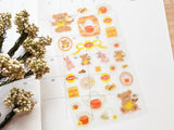 Furukawa x Lipton Sheet of Stickers / Straight Tea
