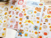 Furukawa x Lipton Sheet of Stickers / Honey Tea