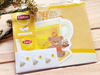 Furukawa x Lipton Mini Letter Set / Honey Tea