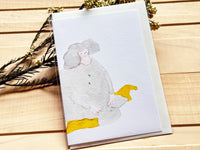 dodolulu Greeting Card - Sitting