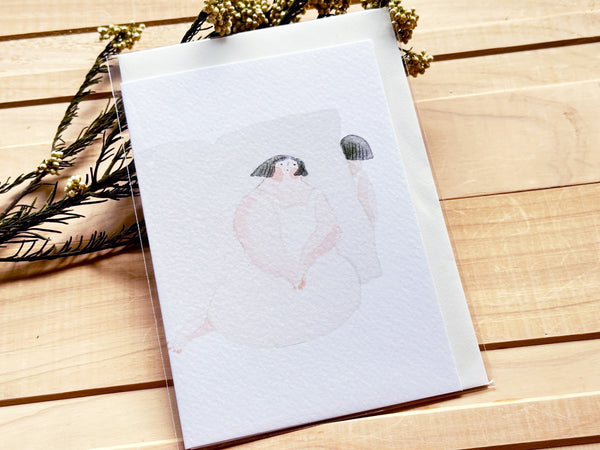 dodolulu Greeting Card - A New Page