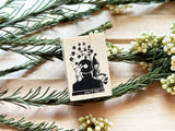 Kubominoki Original Rubber Stamp - Little People Clip