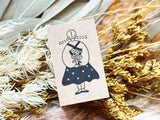 "Marle" Japanese Wooden Rubber Stamp - Surprise Gift