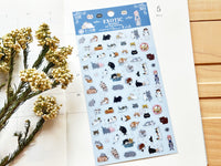 Shinzi Katoh Sheet of Stickers / Exotic Shorthair