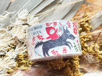 Shinzi Katoh Foil Washi Tape - Little Red Riding Hood