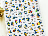 Schedule Sheet of Stickers - Shoebill