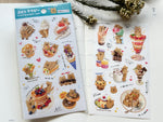 Tracing Paper Sheet of Stickers - Quokka