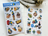 Tracing Paper Sheet of Stickers - Shoebill
