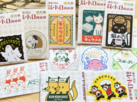 ob1toy "Fantasy Retro Shopping Street" big sticker / Mazuiya White Caramel