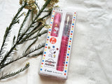 Snoopy x Pilot Fountain Pen "Kakuno" - Red
