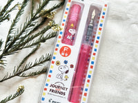 Snoopy x Pilot Fountain Pen "Kakuno" - Red