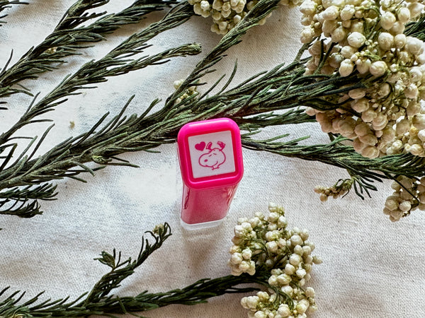 Snoopy Self-Inking Schedule Stamp / Heart