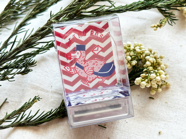 ob1toy x Sanby Rubber Stamp - Retro Mail