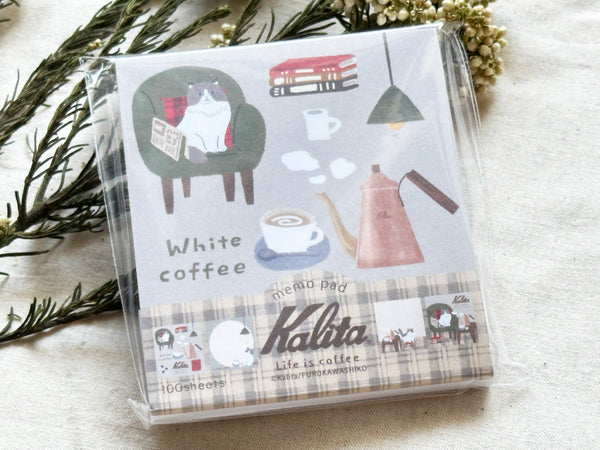 Furukawa x Kalita Note Pad / White Coffee