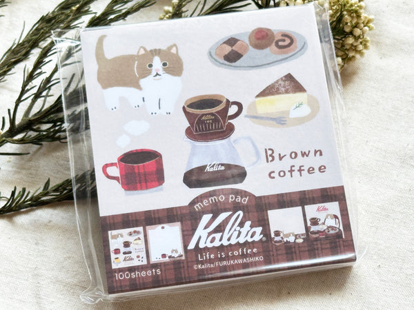 Furukawa x Kalita Note Pad / Brown Coffee