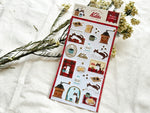 Furukawa x Kalita Sheet of Stickers / Black Coffee