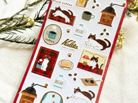 Furukawa x Kalita Sheet of Stickers / Black Coffee