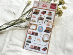 Furukawa x Kalita Sheet of Stickers / Caramel Coffee