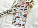 Furukawa x Kalita Sheet of Stickers / Caramel Coffee