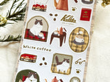 Furukawa x Kalita Sheet of Stickers / White Coffee