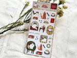 Furukawa x Kalita Sheet of Stickers / White Coffee