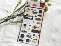 Furukawa x Kalita Sheet of Stickers / Brown Coffee