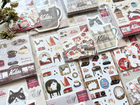 Furukawa x Kalita Flake Stickers / Caramel Coffee
