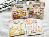 Furukawa x Hamtaro Washi Flake Stickers / Cheese