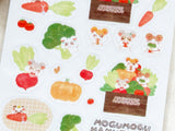 Furukawa x Hamtaro Sheet of Stickers / Vegetable