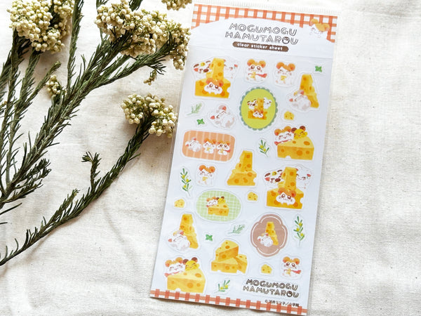 Furukawa x Hamtaro Sheet of Stickers / Cheese