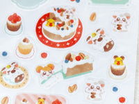 Furukawa x Hamtaro Sheet of Stickers / Sweets